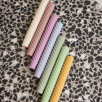 Lola Swirl Dinner Candle - Pair