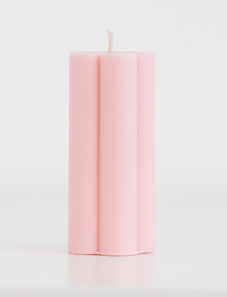 Poppy Floral Candle